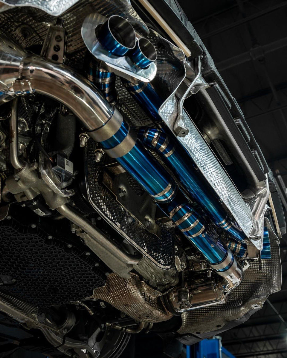Shop Now RYFT PORSCHE 992 TURBO S TITANIUM EXHAUSTS A1 Supercars A1