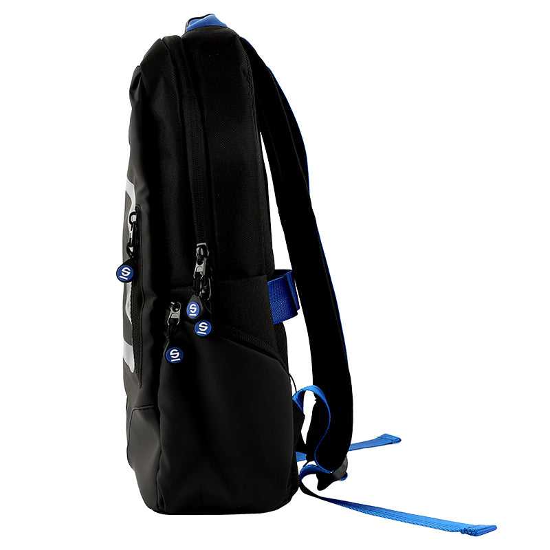 Sparco Motorsport Stage Black/Blue Rucksack 15L Capacity to Fit 15" Laptop Perfect for School too!!