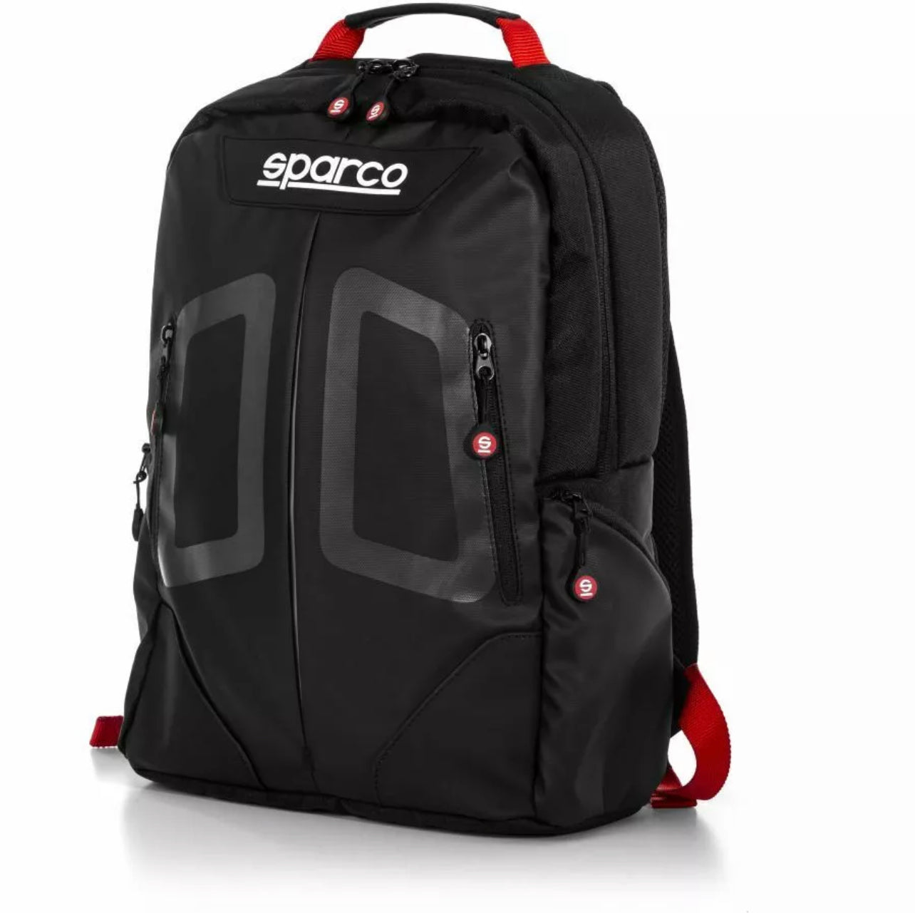 Sac à dos Sparco Motorsport Stage noir/rouge Capacité de 15 L pour ordinateur portable 15"Parfait aussi pour l'école !!